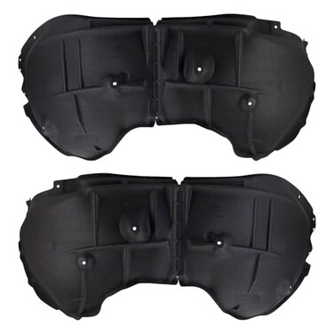 TRQ Front Driver and Passenger Side Inner Fender Liner Set