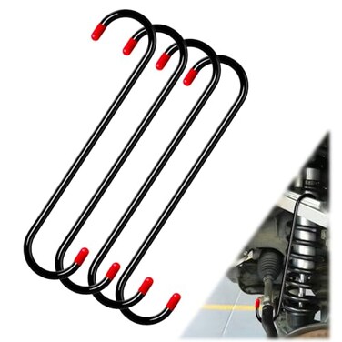 BFXM 4PCS Brake Caliper Hanger Caliper Hangers Hooks with Rubber Tips