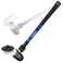 YOGES VR Golf Club Attachment Compatible with Meta Quest 3S/ Quest 3/ Oculus Quest 2 Controller, Non-Slip VR Golf Handle Grips 90 Degree Keep Tracking for Golf VR Games (ONLY for Right Controller