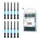 toolant 10PCS 3" Impact Torx Bit Set TT15 S2 Steel Security Torx