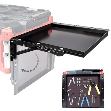 DNShorix Magnetic Kit Compatible with Packout Toolbox, Folding Table Top for Packout