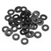 PATIKIL M8 Rubber Flat Washer 60 Pack 8mm ID 16mm OD 2.2mm Thick,Black