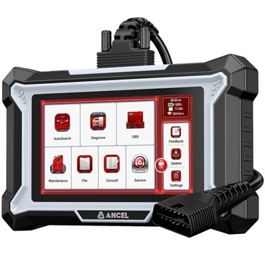 ANCEL DS100 OBD2 Scanner, 4-System Diagnostic Tool with 10 Services