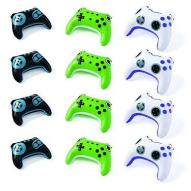 Fun Express Inflatable Gamer Controllers 12 Pack