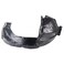 TRQ Front Left Inner Fender Liner Black Drivers Side