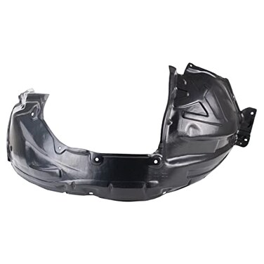 TRQ Front Left Inner Fender Liner Black Drivers Side