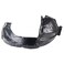 TRQ Front Left Inner Fender Liner Black Drivers Side