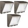 Sunco Lighting Sunco 3 Pack Outdoor Commercial LED Wall Pack Lights, 60W, Dimmable, 3CCT