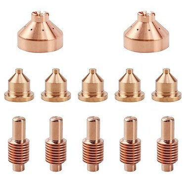 Vaphy 5pcs 120573 Electrode 5pcs 120826 Nozzle Tip 2pcs 120828 Shield