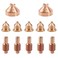 Vaphy 5pcs 120573 Electrode 5pcs 120826 Nozzle Tip 2pcs 120828 Shield