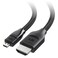 Cable Matters 48Gbps 8K Micro HDMI to HDMI 2.1 Cable, 6.6ft