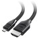 Cable Matters 48Gbps 8K Micro HDMI to HDMI 2.1 Cable, 6.6ft