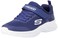 Skechers Kids Boys Dynamatic Sneaker, Navy, 1.5