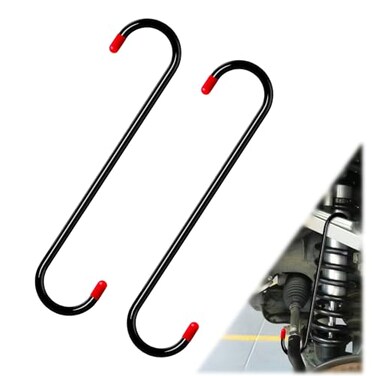 BFXM 2PCS Brake Caliper Hanger Caliper Hangers Hooks with Rubber Tips