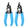 Duogalia 2PC VCFS-33 Fiber Optic Stripper with Hex Key for Fine Adjustments (Blue