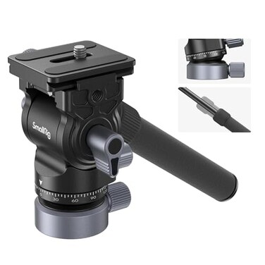 SmallRig Video Head with10 &deg;/ -10 &deg; Leveling Base