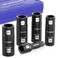 WORKPRO 5PCS Impact Socket Set 1/2" Drive, Lug Nut Socket Set