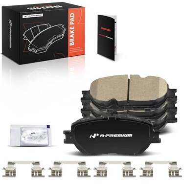 A-Premium Front Ceramic Brake Pads Compatible with ToyotaLexus