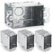 Yaocom 4 Pcs 3-1/2" Deep Switch Electrical Box 3" x 2" Gangable Outlet Box