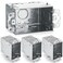 Yaocom 4 Pcs 3-1/2" Deep Switch Electrical Box 3" x 2" Gangable Outlet Box