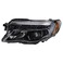 TRQ Driver Side Headlight Assembly Halogen