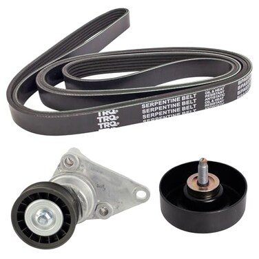 TRQ Drive Belt Component Kit 3 Piece