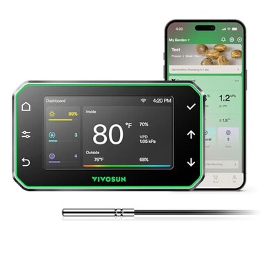 VIVOSUN E42AGrowHub Environmental Controller for Grow, Smart APP Control
