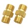 Joywayus Brass Oxygen and Acetylene Connector 9/16-18 Threads B Size Set