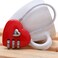 Dreamxue Mini Love Heart Lock,Red Heart Padlock, Mini Code Lock, Wire Rope 3-Digit Code Combination Padlock for Travel Bags/Suitcase/Lockers/Backpacks/Jewelry Boxes