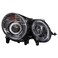 TRQ Passenger Side Headlight Assembly Halogen