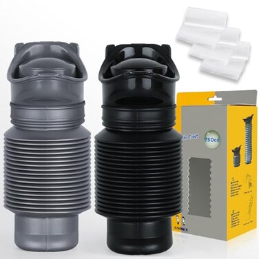 SlogPith Pee Bottles for Men,2 Pack Emergency Urinal for Men/Women,750ml, Leakproof