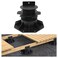 Muzata 10 Pack Deck Support Pedestal, Adjustable Height 2.4"-5.5" M065