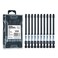 toolant PH3 Phillips Impact Bit Set, 4 Inch, 10-Piece, Magnetic