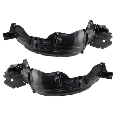 TRQ Front Driver and Passenger Side Inner Fender Liner Set