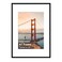 KINLINK A1 Picture Frame, Black Solid Wood Frame with Acrylic Plexiglass for Pictures A2 with Mat or A1 without Mat, Wall Mounting Display Photo Frame 1 Pack