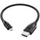 Cable Matters 48Gbps 8K Micro HDMI to HDMI 2.1 Cable, 1ft