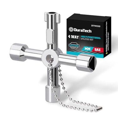 DURATECH 4 Way Utility Key, 1-Pack