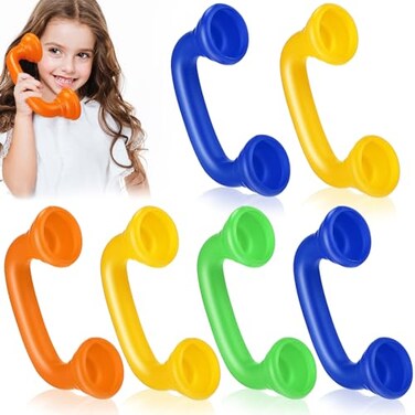 Shappy 6 Pcs Reading Phones for Classroom, Auditory Feedback Tool