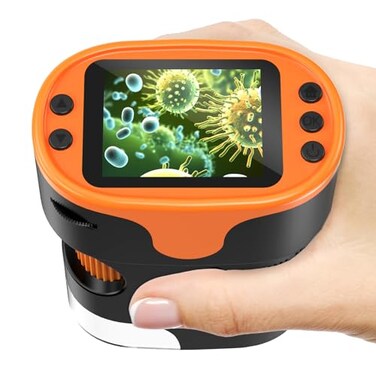 BEBANG Kids Digital Microscope STEM Toy: Complete Science Gift Kit for Ages 4-12