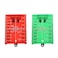 eMagTech 2pcs Laser Level Reflector Target Board Bracket Reflector Target Board Reflection Target Plate for Alignment Laser Level Crosshair Laser Laser Measurement