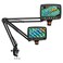 Hayve Microscope Arm Stand，Adjustable Metal Bracket with Clamp