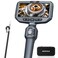 DEPSTECH 5" Articulating Borescope,1080P Inspection Camera with Light 5FT