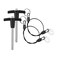 ZOWZEA 2 Pack T Handle Quick Release Pin 0.24 Inch Diameter ,Stainless Steel Ball Locking Pin with Push Button Lanyard Cable Usable Length 1.97"(6*50mm