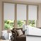 DONGFXK No Drill Motorized Blinds with Remote, White,23" W x 72" H