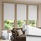 DONGFXK No Drill Motorized Blinds with Remote, White,23" W x 72" H