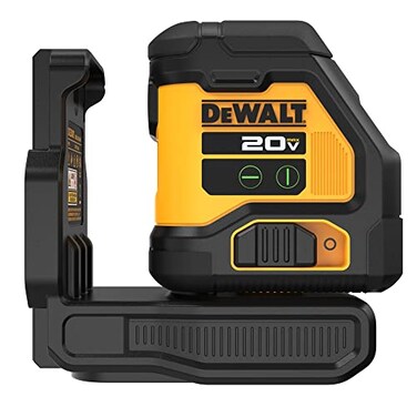 DEWALT 20V MAX, Laser Level, Cross Line Laser, Green, Bare Tool Only (DCLE34021B