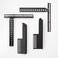 Lucid L150/L300 Adjustable Base Headboard Brackets - Durable and Stable Headboard Attachment - Headboard Adapter Bracket - Compatible with the Lucid L150 and L300 Adjustable Bed Frames