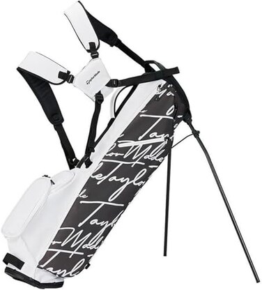TaylorMade Golf Flextech Carry Stand Bag Script Icon