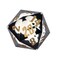 Cusdie Large D20 Dice 55mm with Sharp Edges, DD 20 Sided Dice for RPG Game