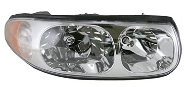 TRQ Passenger Side Headlight Assembly